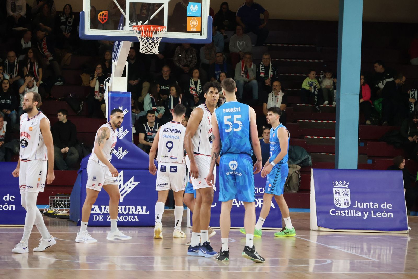 GALERÍA | Revive en imágenes el encuentro entre el CB Zamora y el Obradoiro