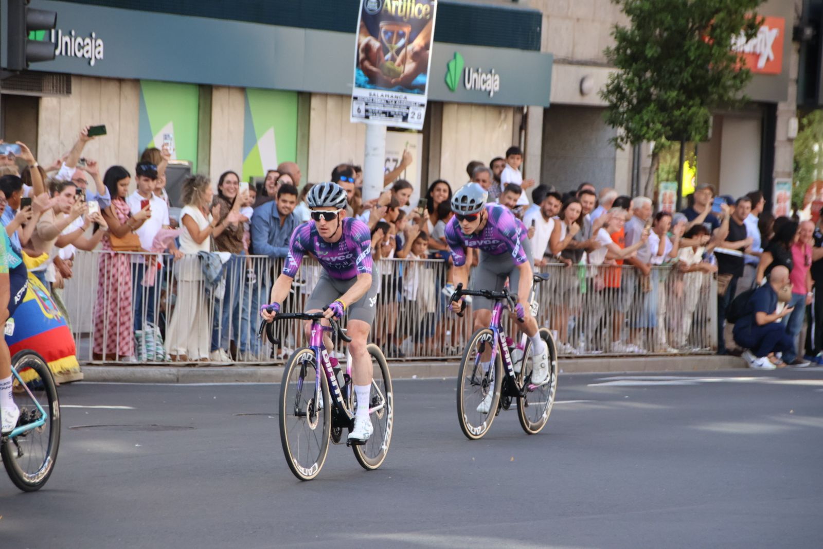 Vuelta ciclista a su paso por Salamanca