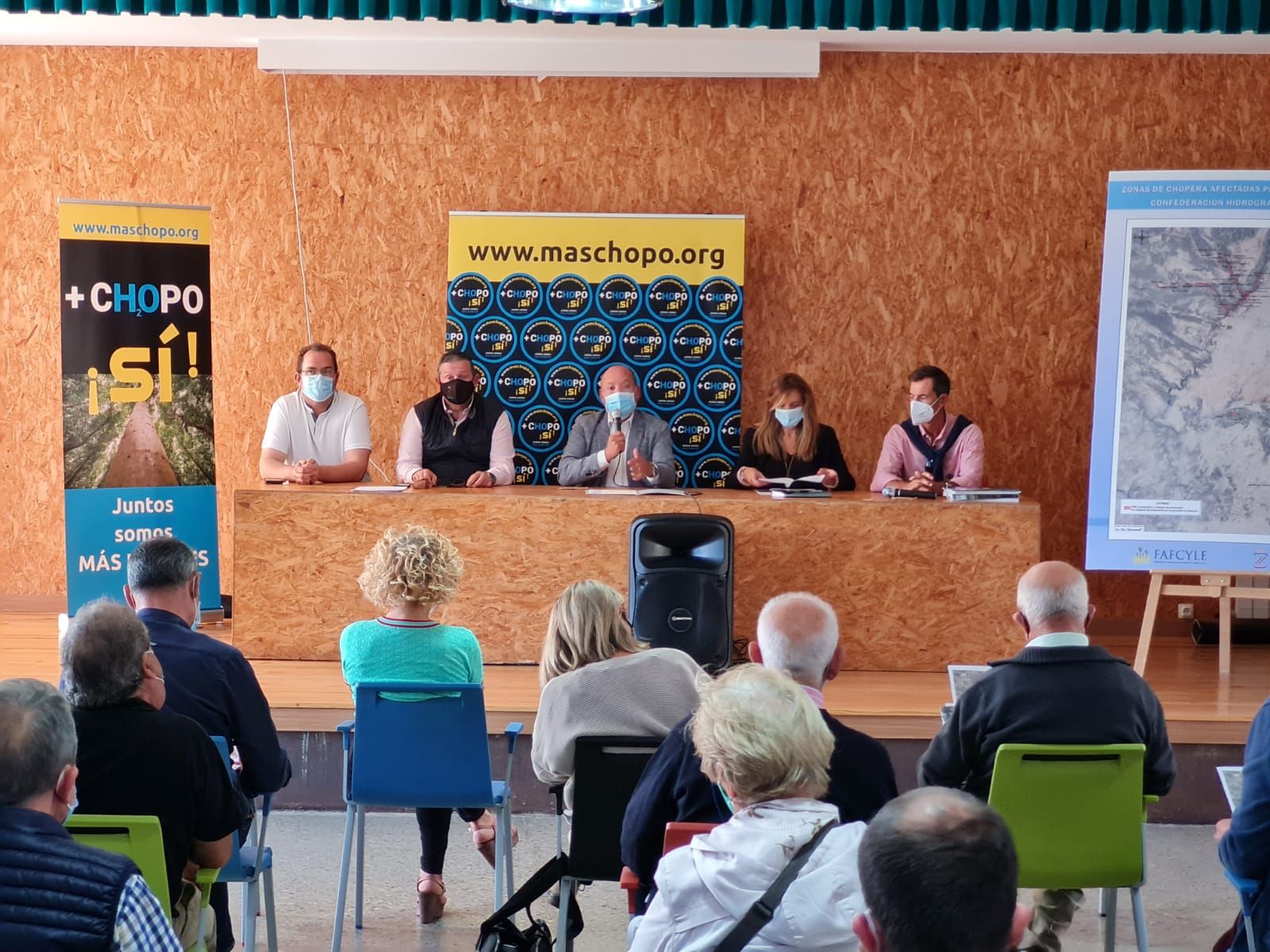 Acto de la organización + Chopo SI