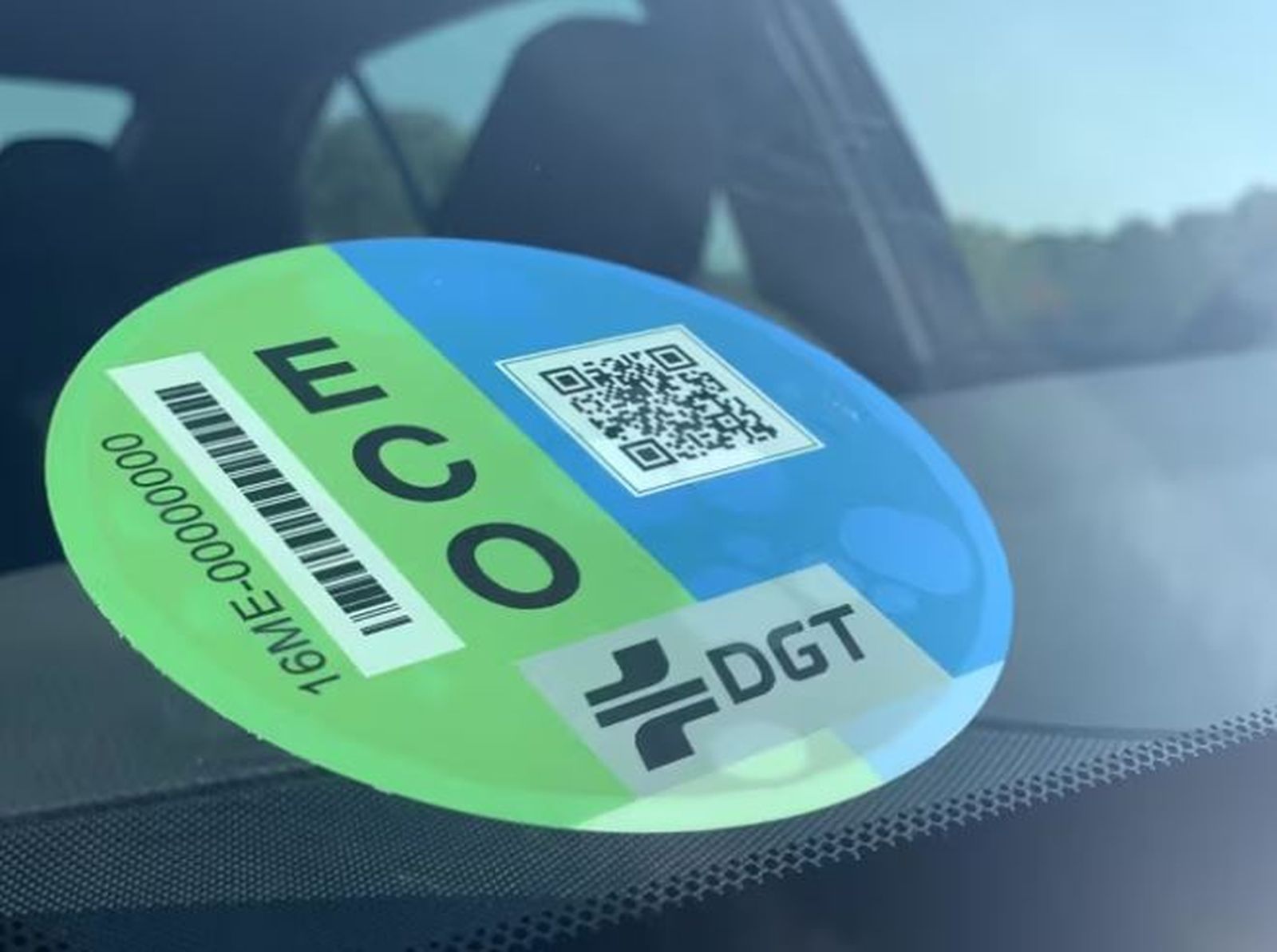 Etiqueta medioambiental de la DGT