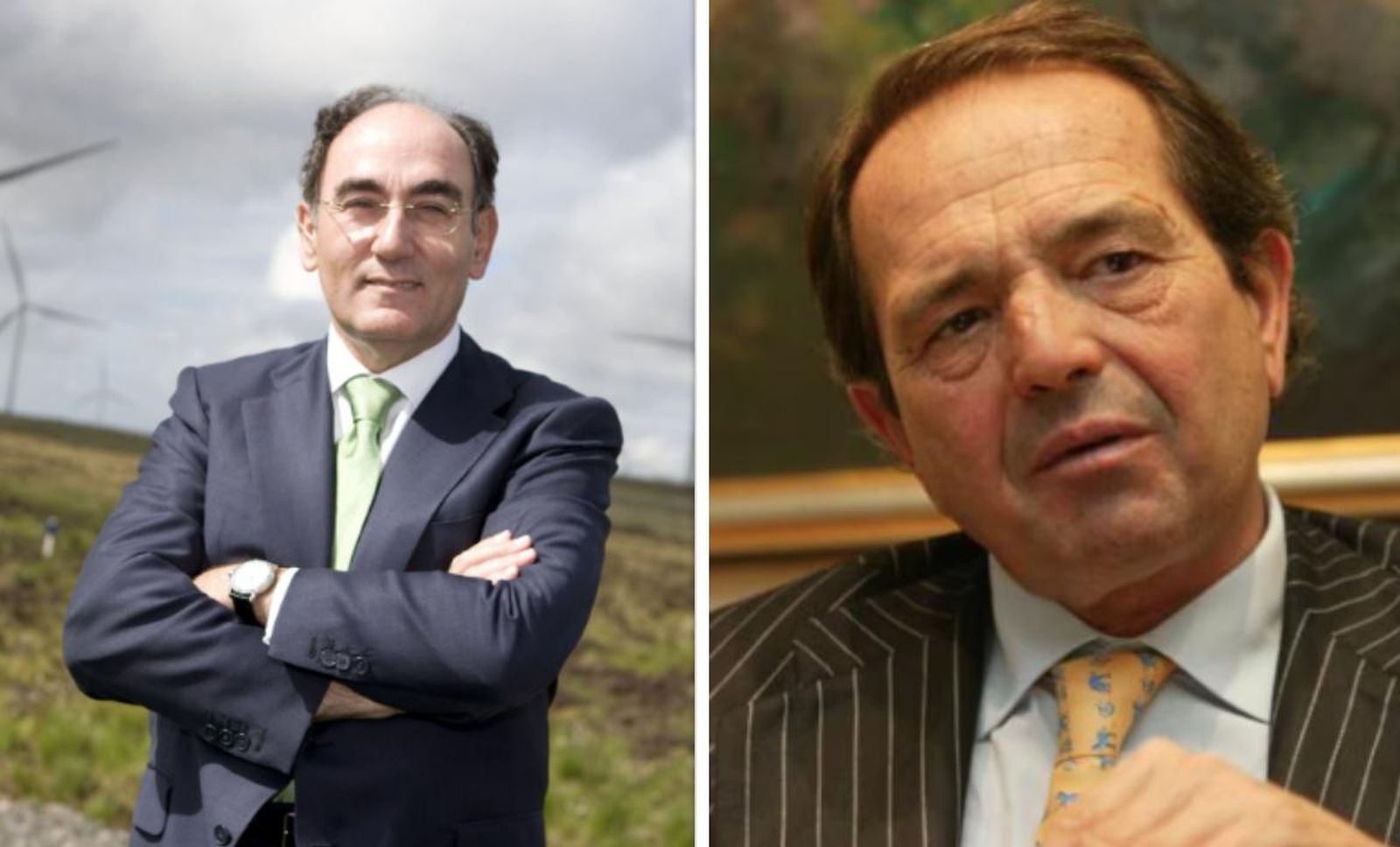 Ignacio Sánchez Galán y Eduardo Santos-Ruiz Díaz Ignacio Sánchez Galán y Eduardo Santos-Ruiz Díaz
