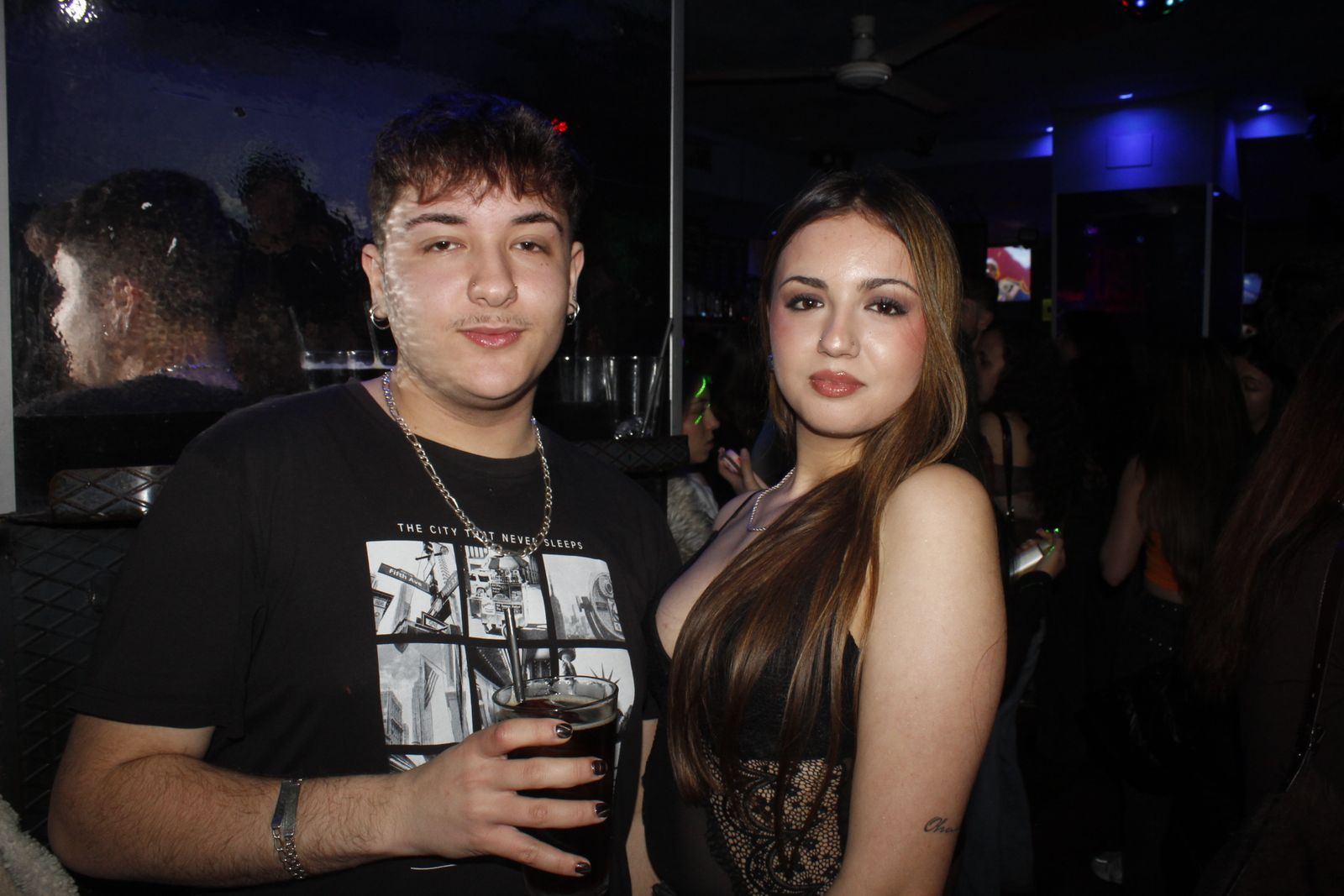 Salamanca de noche, sabado 14 de marzo