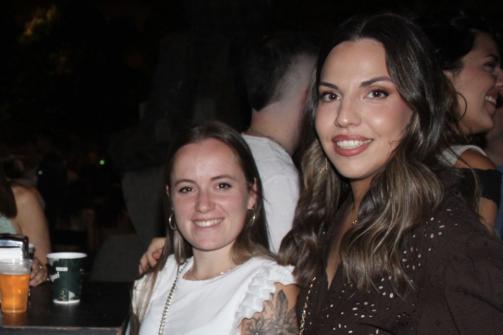 Ambiente en la Feria de Día en la tarde de este sábado