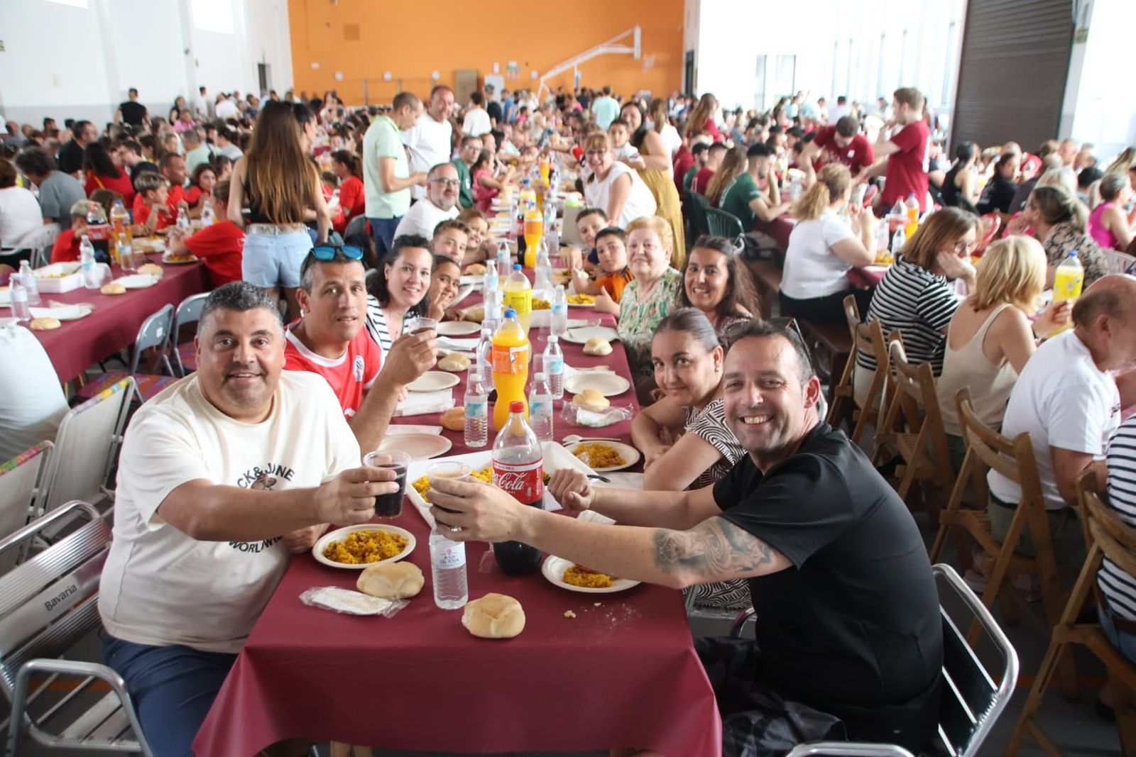 Degustación de paella en Villares de la Reina por las fiestas del Corpus Christi 2025