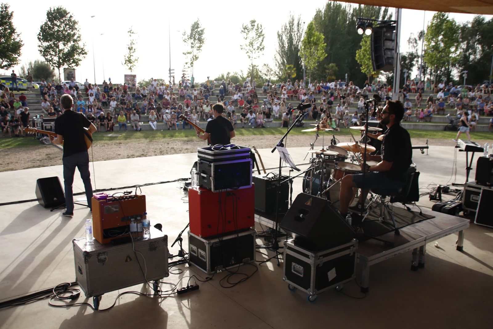'De Bitels' en el Parque de Elio Antonio de Nebrija durante la tarde de este domingo, 12 de junio | Fotos: Andrea M.