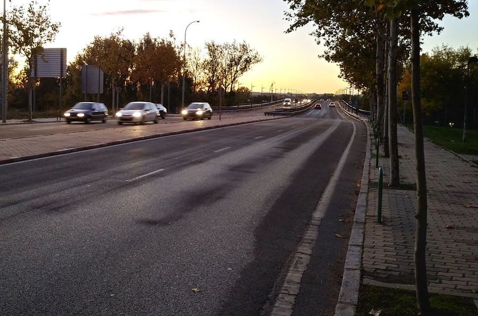 Autovia zamora salida