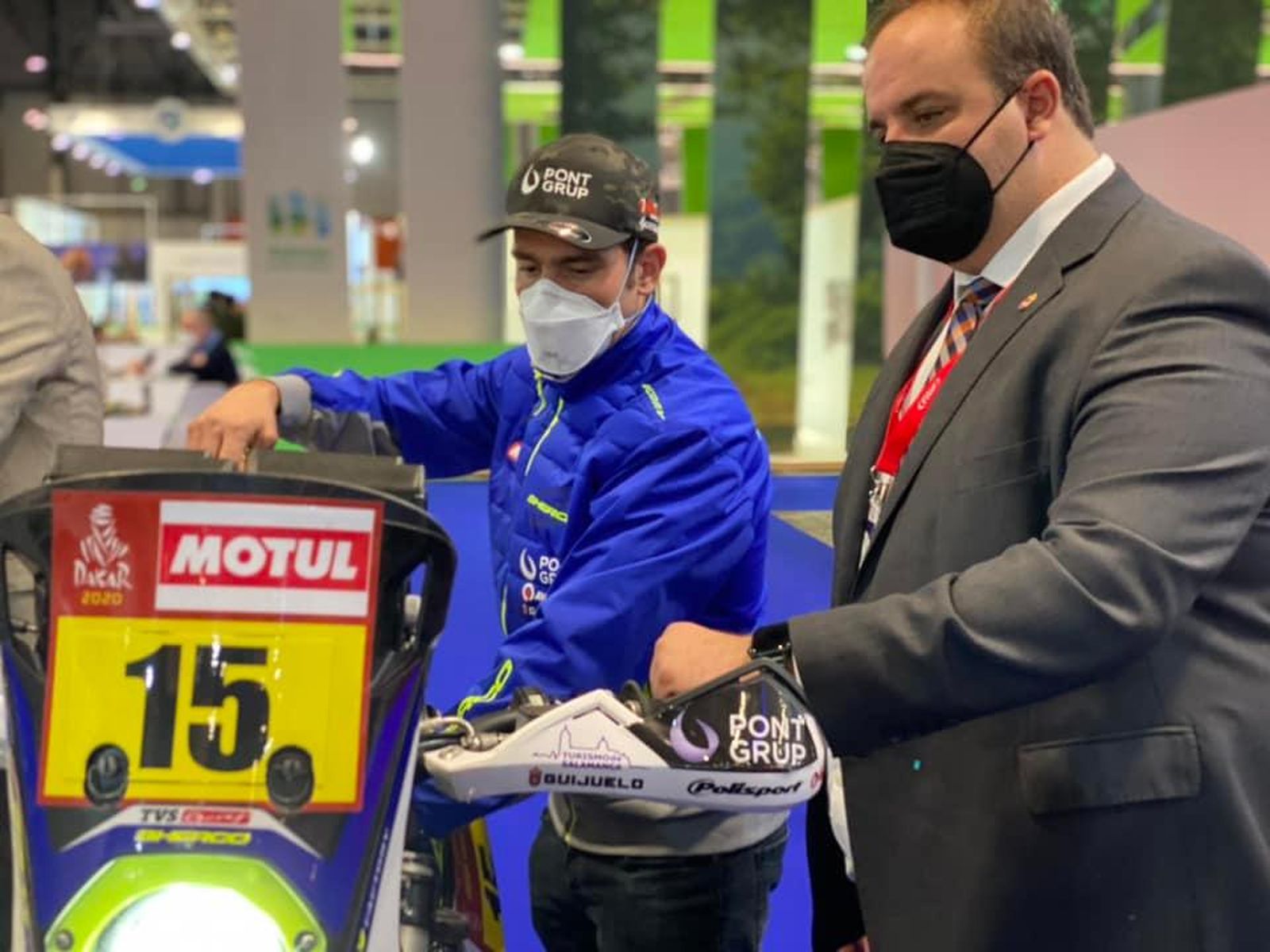 Lorenzo Santolino en FITUR / FOTO AYUNTAMIENTO DE GUIJUELO