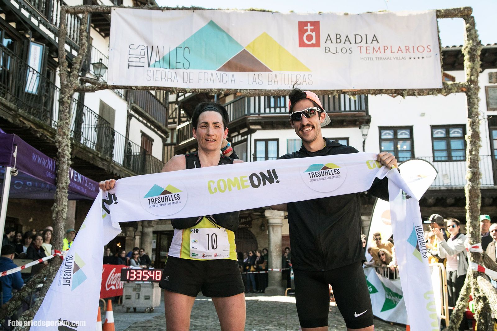 Oihana Kortazar y Pablo Villa