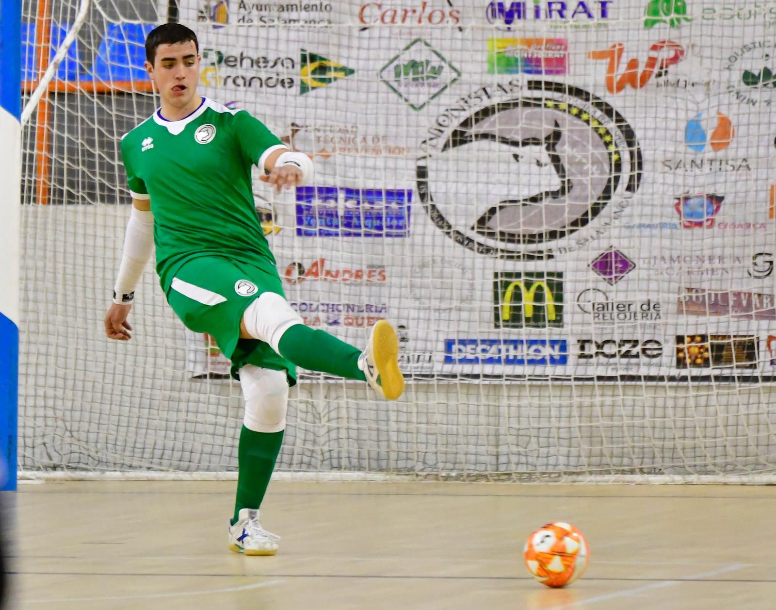 Alonso, portero de Unionistas FS | FOTO UNIONISTAS FS