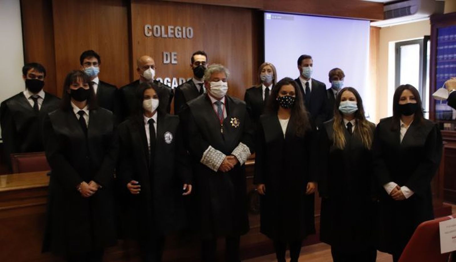 Última jura de letrados en el Colegio de Abogados de Salamanca