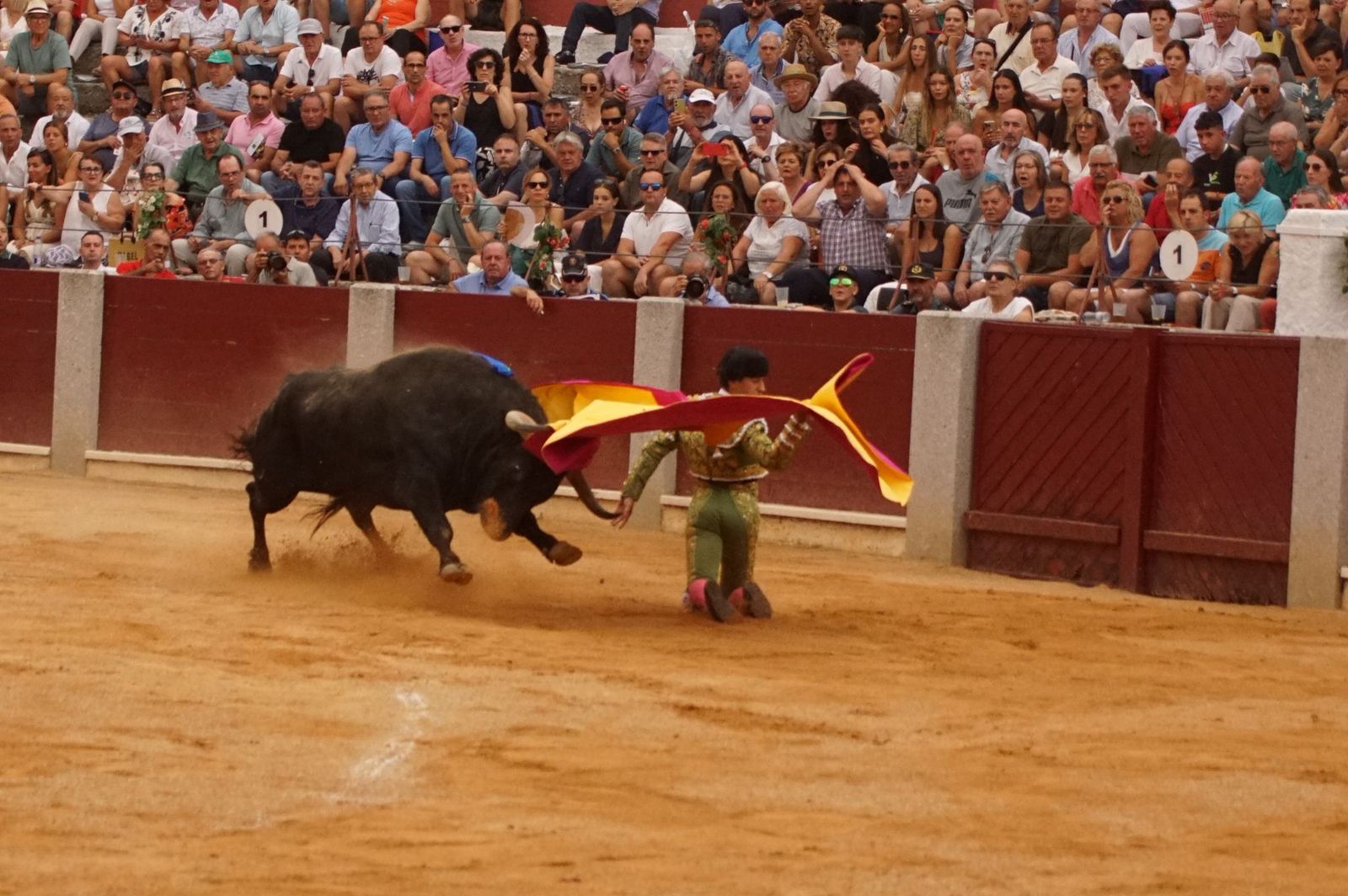 Javier Castaño se despide de Guijuelo y Damián Castaño, su hermano, e Ismael Martín salen a hombros en Guijuelo
