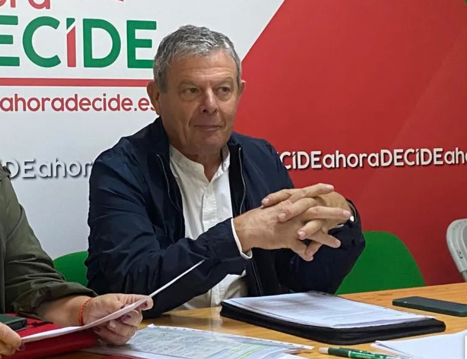Manuel Fuentes, coordinador de Ahora Decide