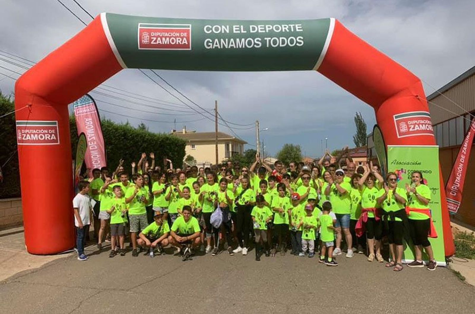 Marcha solidaria Asociación Corriendo con el Corazón por Hugo. Archivo