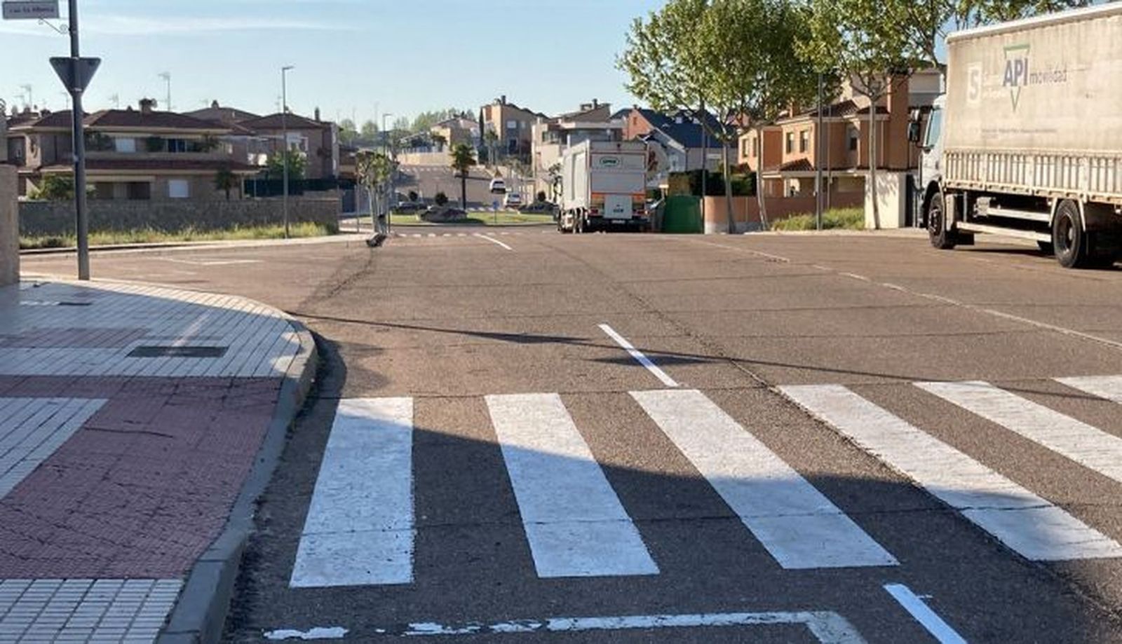 Obras nuevo carril bici en La Vereda, Carbajosa (3)