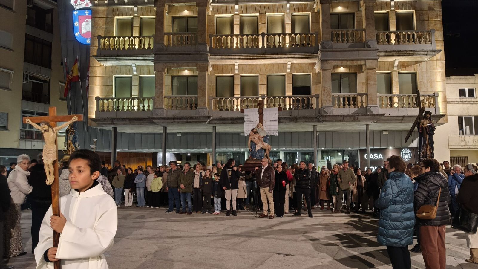 El Santo Entierro de Guijuelo reúne a cientos de personas en sus calles