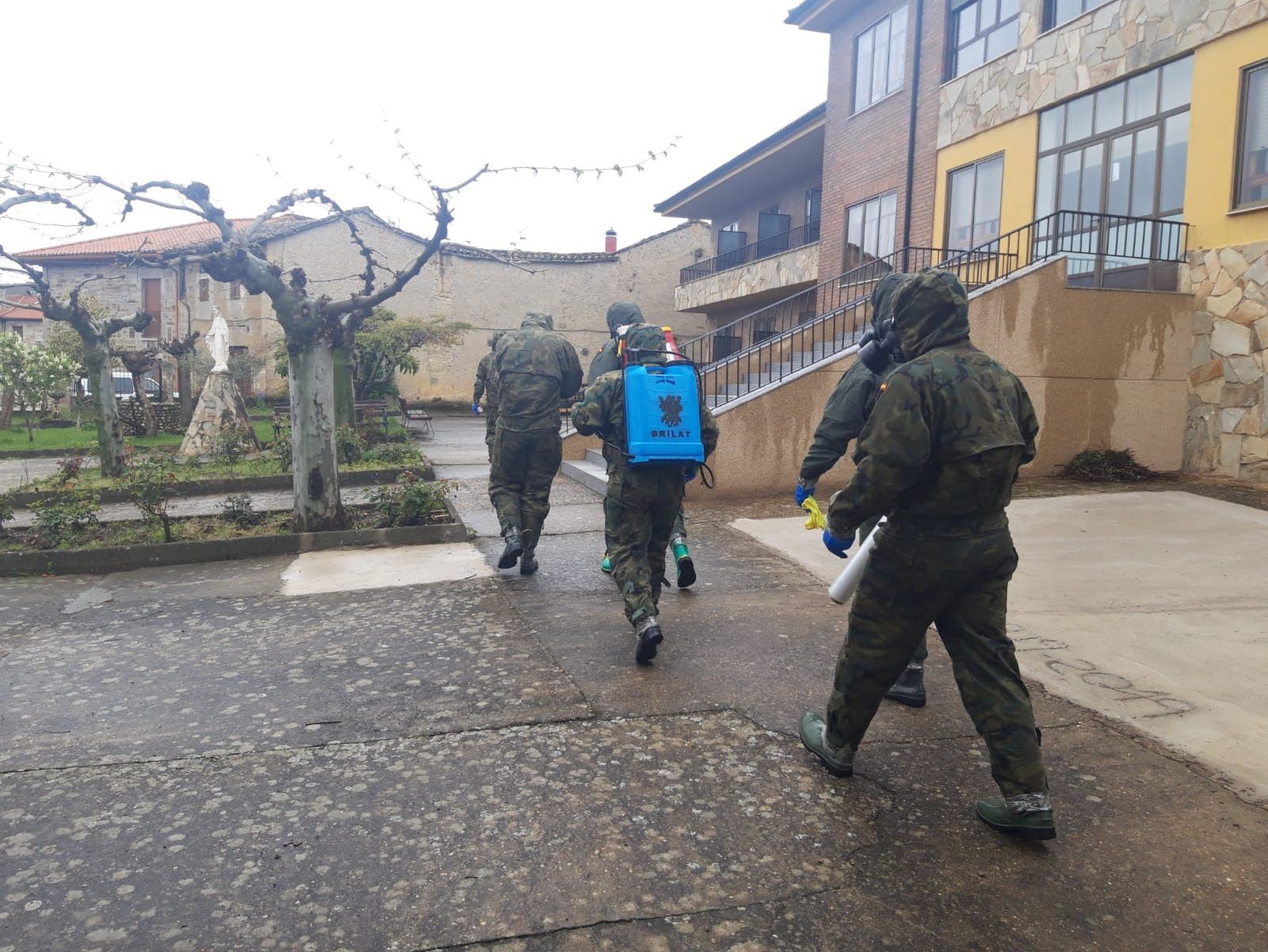 Ejercito desinfeccion