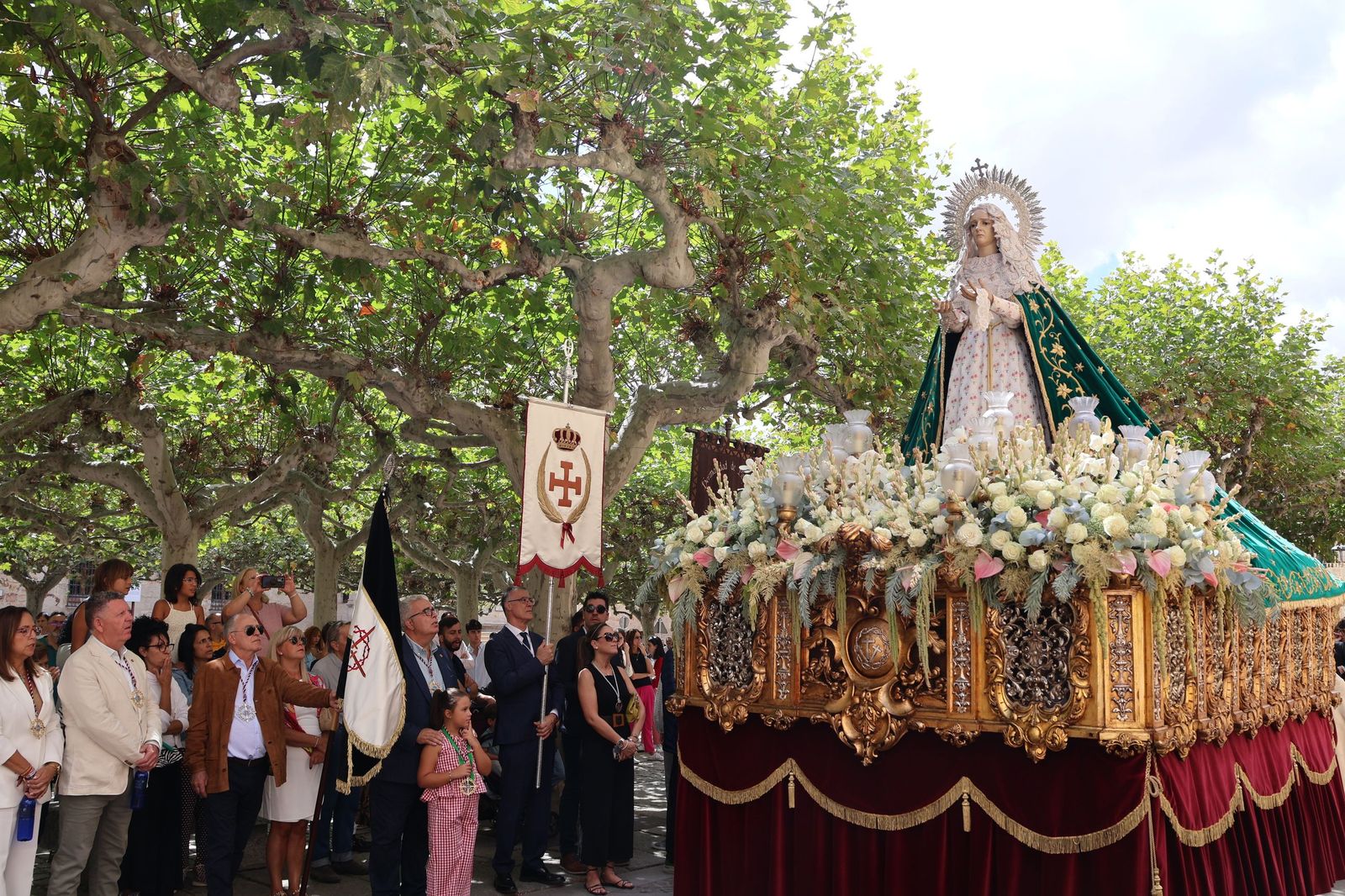 Procesión extraordinaria de la Virgen de La Esperanza