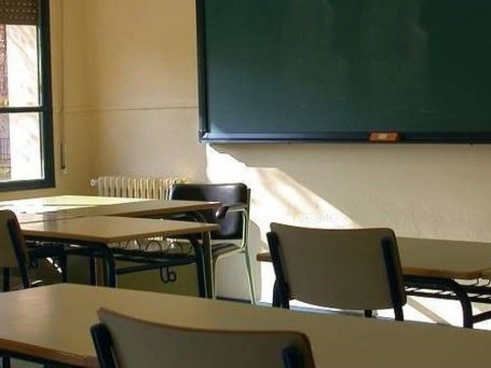 Clase aula vacia Clase aula vacia