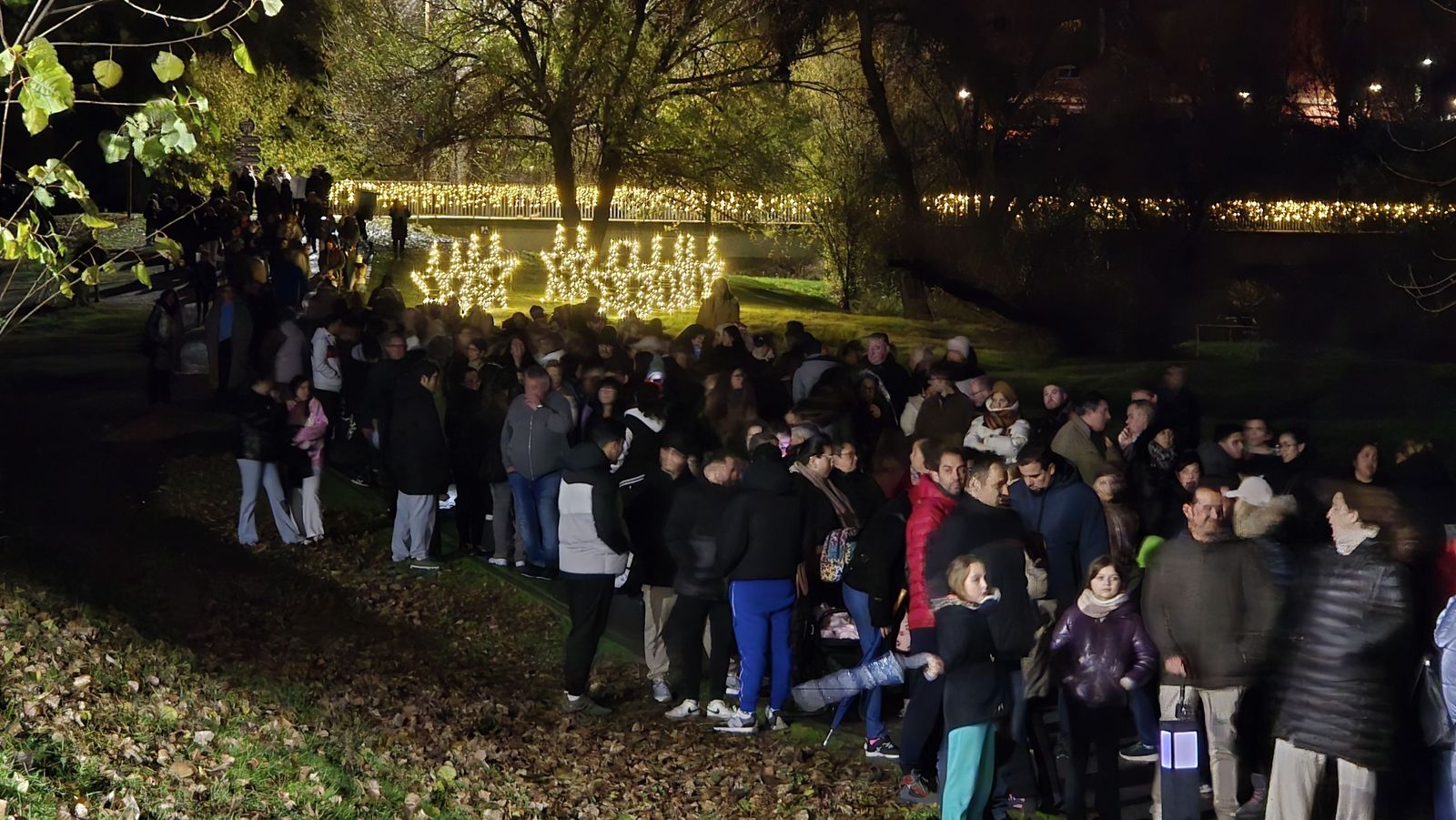 Inauguración de la Navidad en Santa Marta