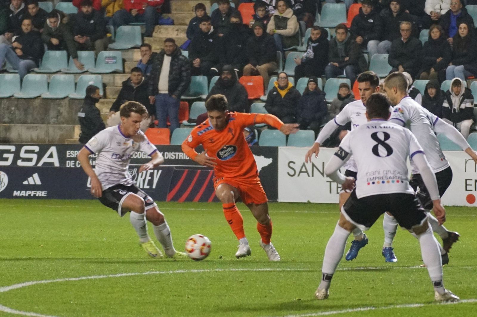 GALERÍA | Copa del Rey: Salamanca CF UDS - Celta de Vigo (terreno de juego)