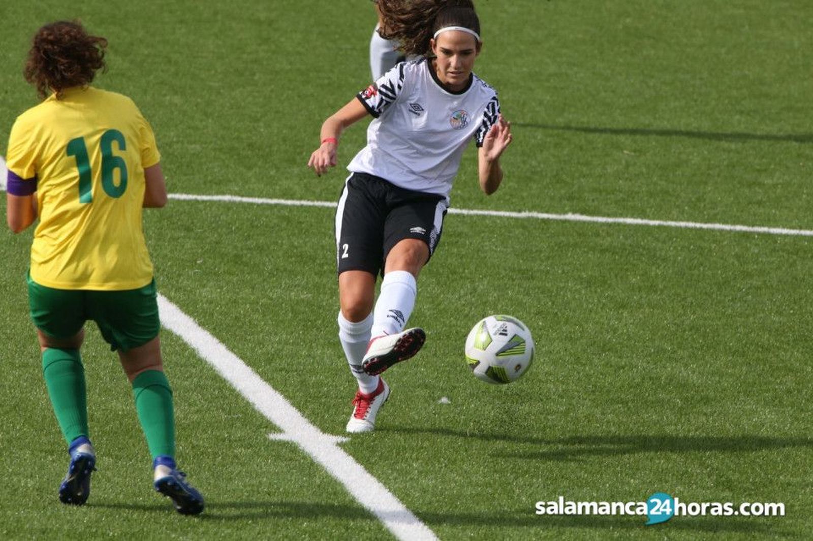 Laura Guti, en un duelo anterior.