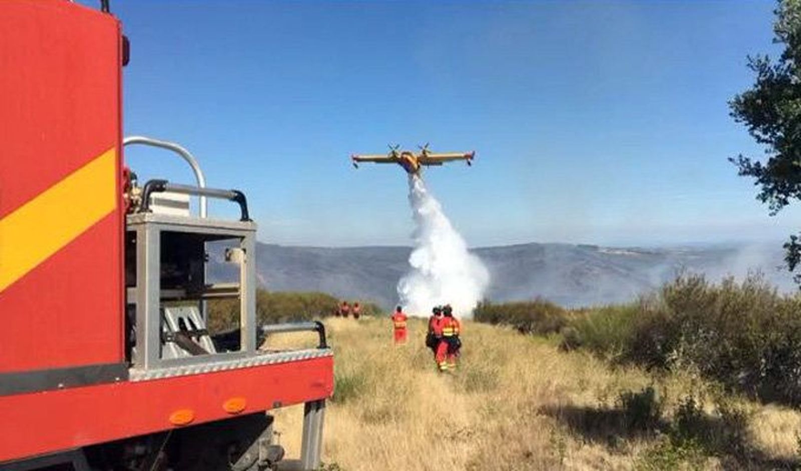 Quién es quién en el operativo contra el fuego iniciado en Pino del Oro