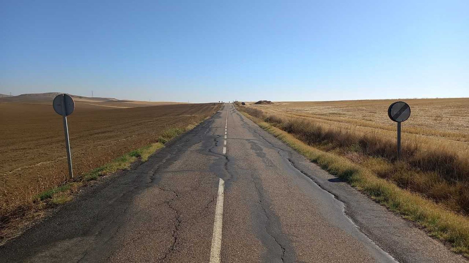Imagen de la carretera de Pozoantiguo
