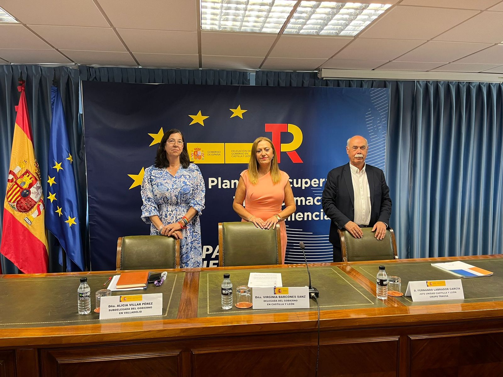 La delegada del Gobierno en Castilla y León, Virginia Barcones