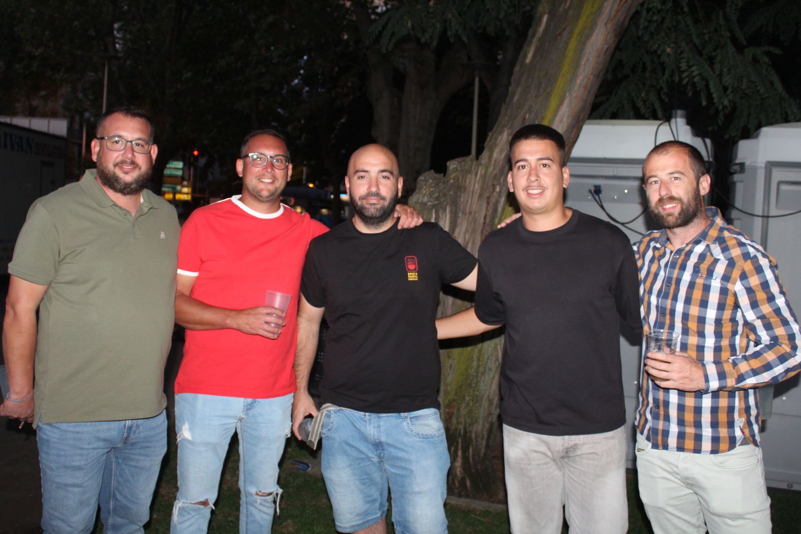 Ambiente en la Feria de Día en la tarde de este viernes