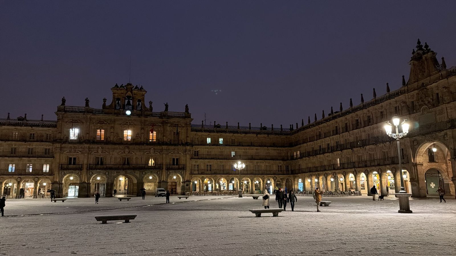 Nevada en Salamanca 28 de enero 2026