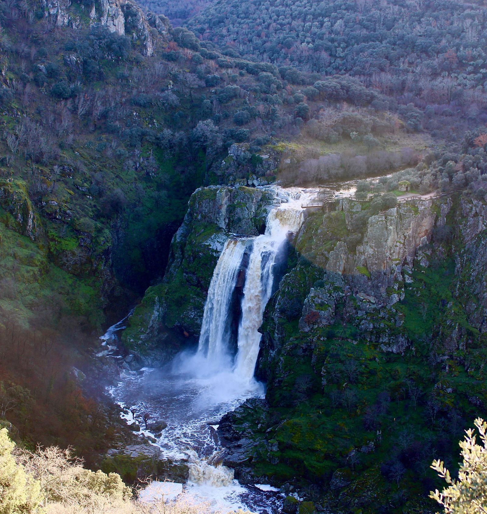 Pozo de los Humos antes de las lluvias n enero de 2025