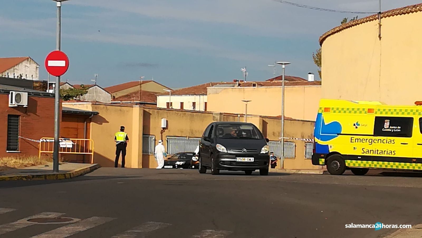 Pruebas PCR desde el coche en Guijuelo