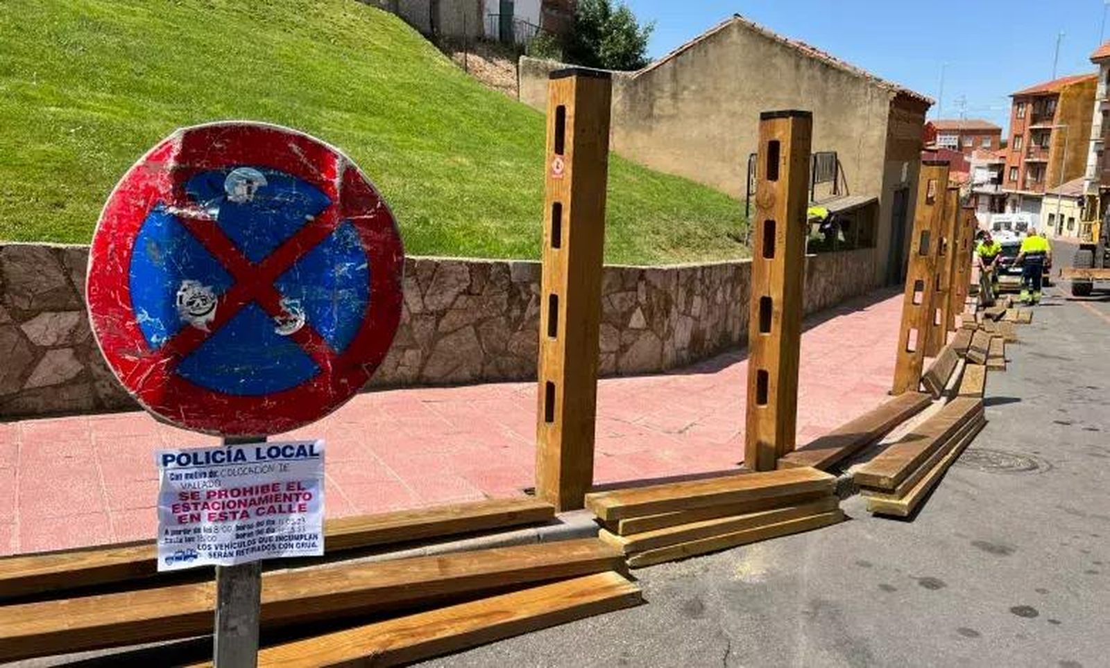 Talanqueras de Benavente. Foto: Benaventedigital