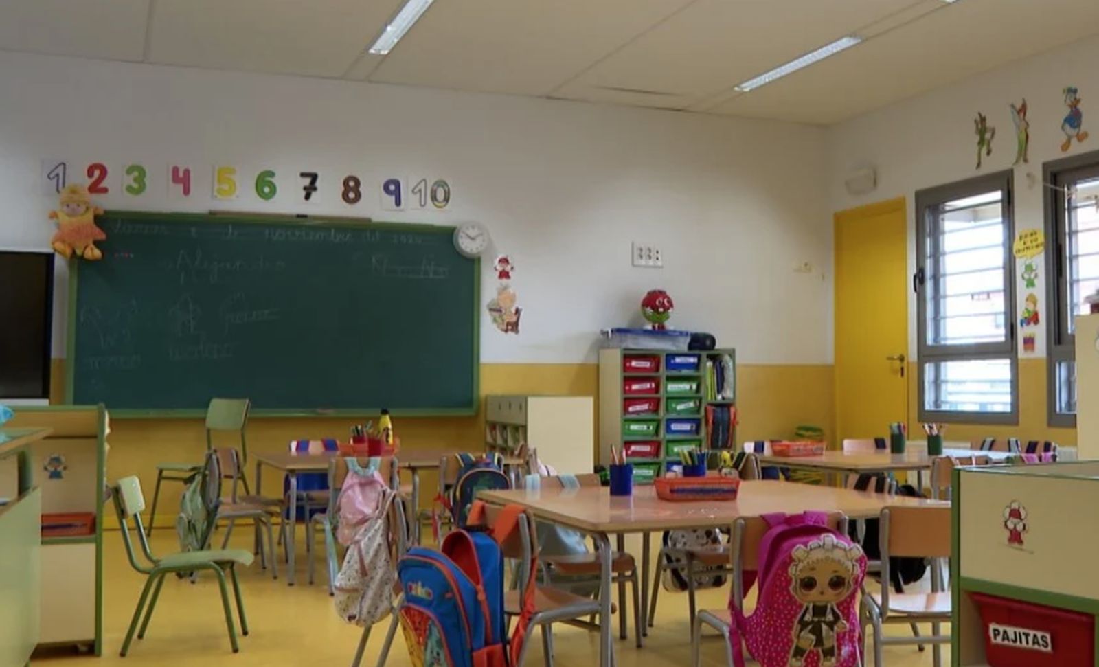 Aula infantil. Europapress