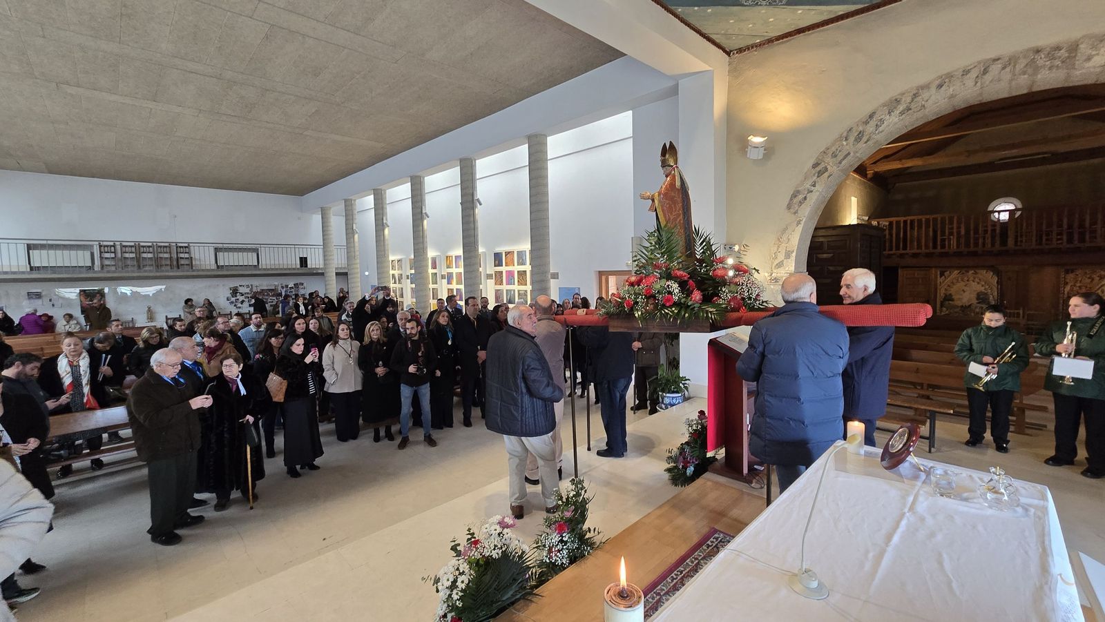 Santa Marta Misa en honor de San Blas