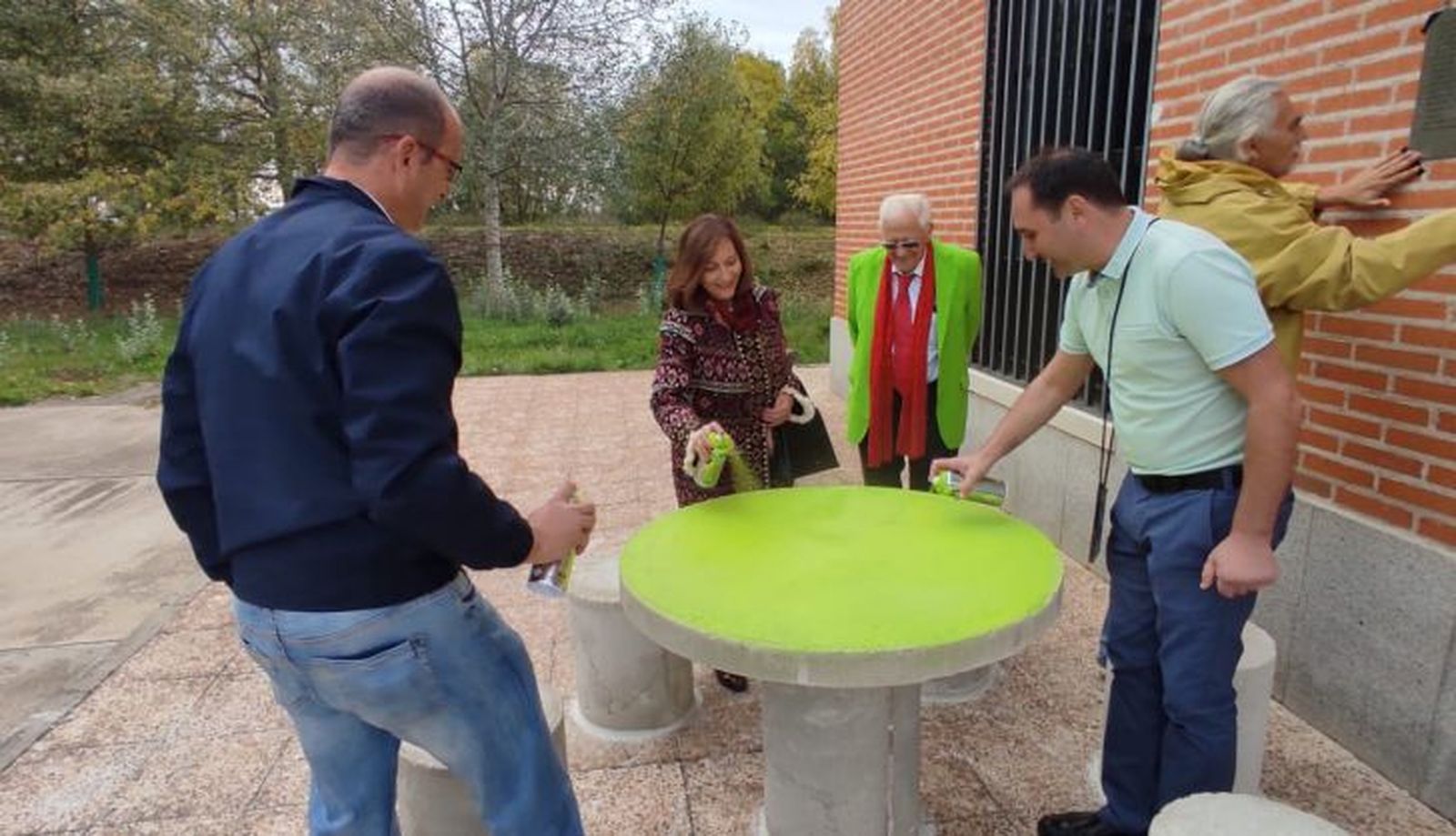Mesa verde en Peñarandilla