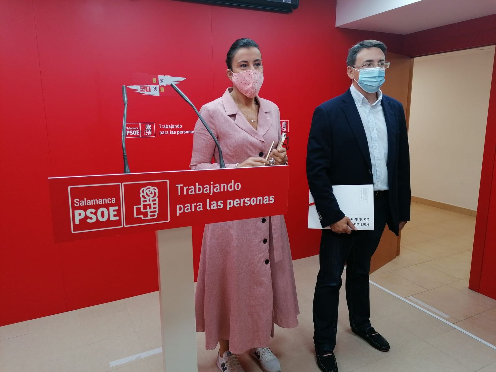 Fernando Pablos y Ana Sanchez