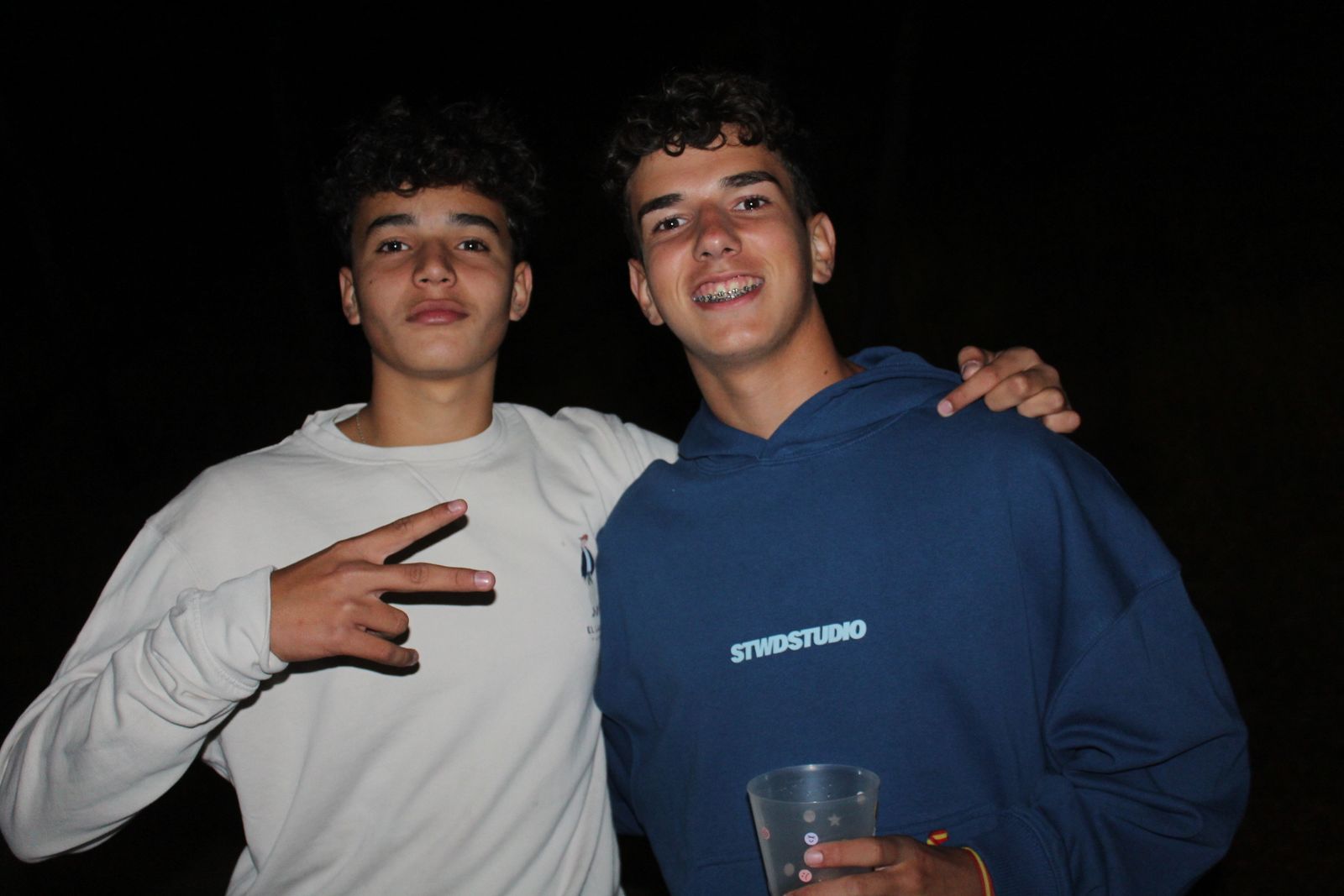 Salamanca de noche, sábado 30 de agosto