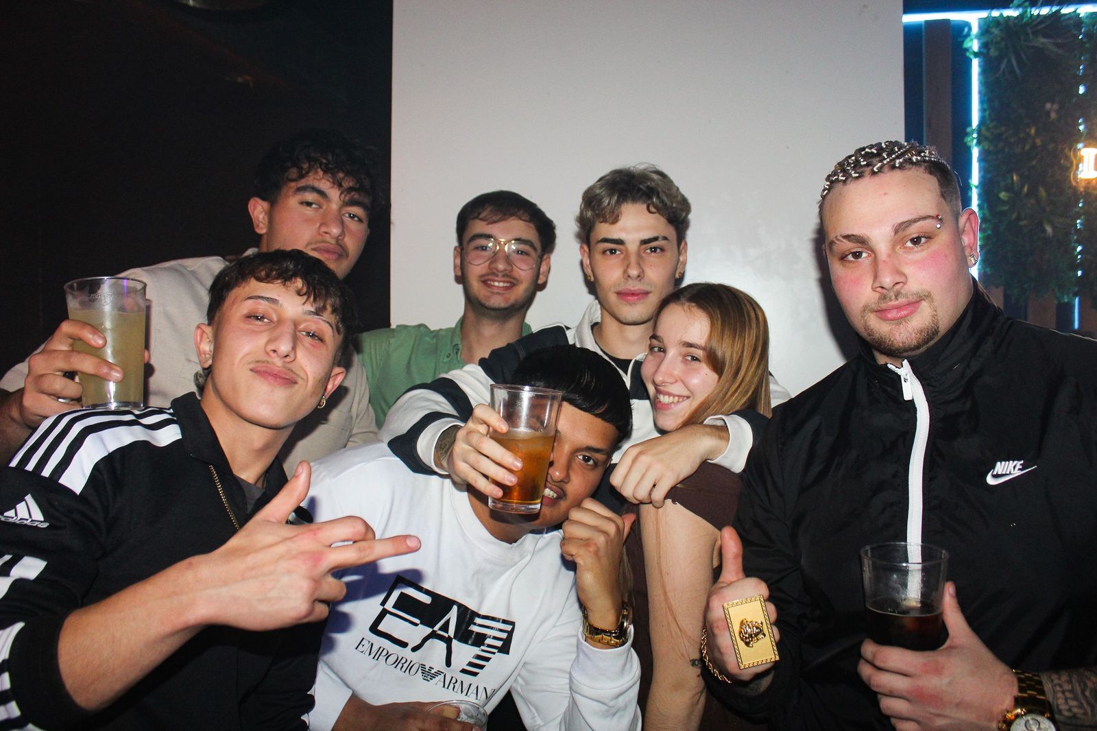 Salamanca de noche, sábado 6 de diciembre