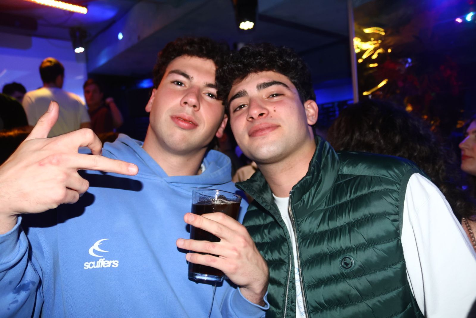 Salamanca de noche, sábado 21 de febrero