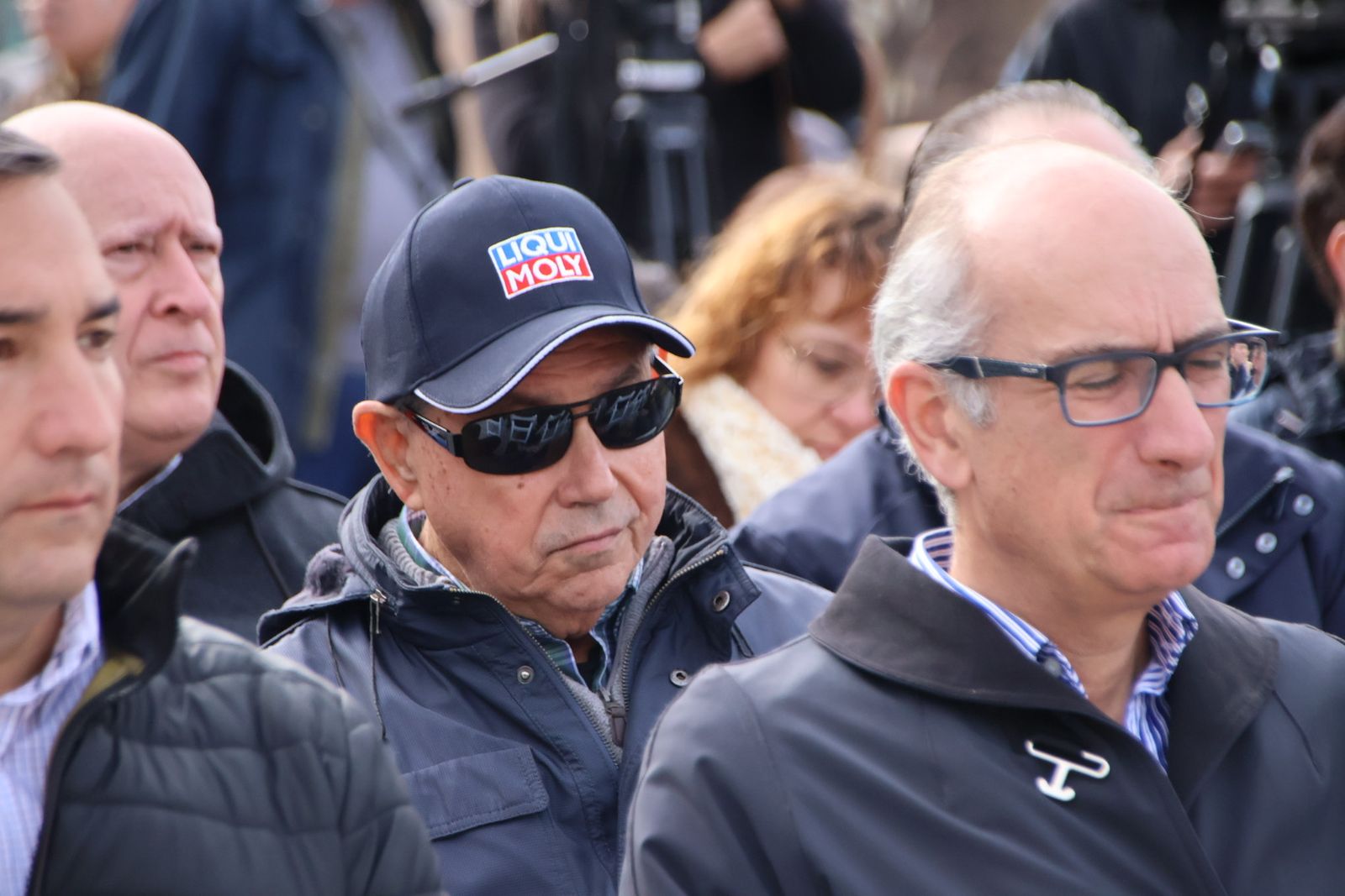 Mañueco presenta su caravana de vehículos en Salamanca