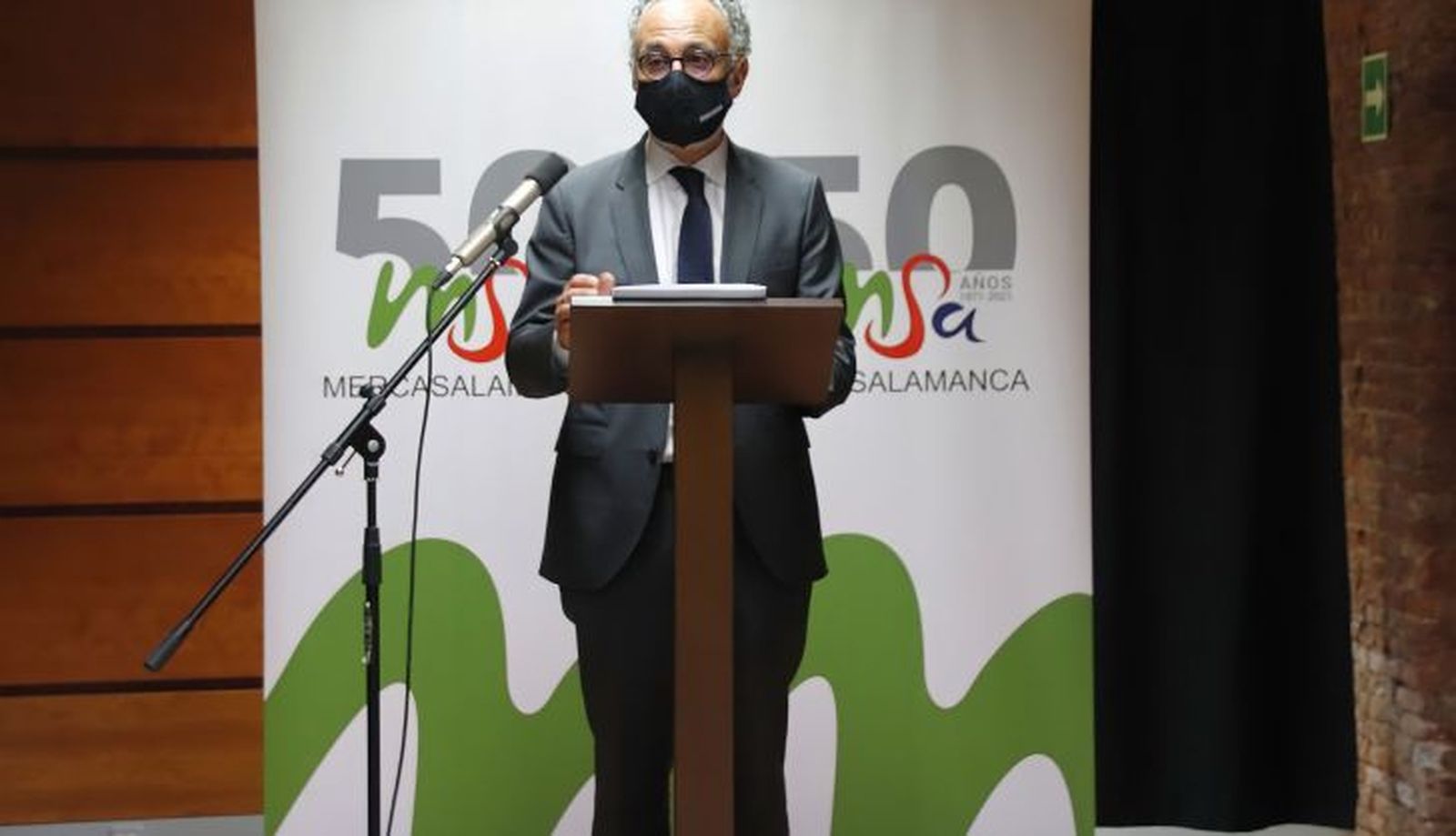 Carlos García Carbayo, inaugura la exposición ‘50 años de Mercasalamanca’ Carlos García Carbayo, inaugura la exposición ‘50 años de Mercasalamanca’