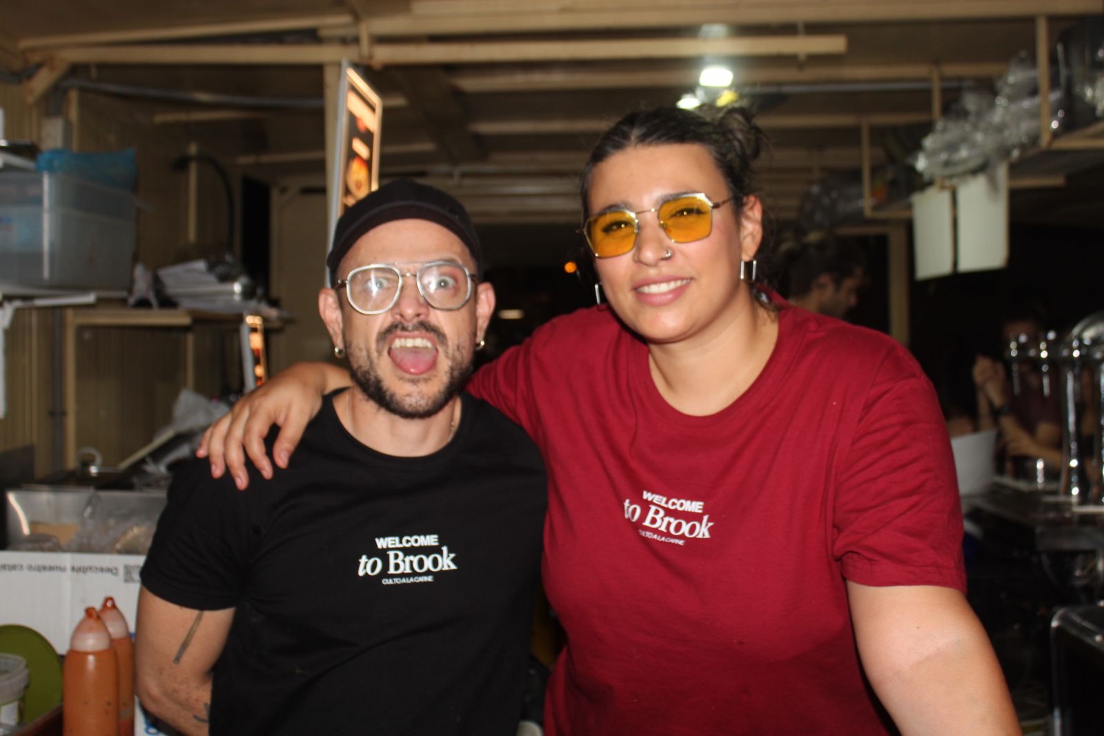 Ambiente en la Feria de Día en la tarde de este lunes