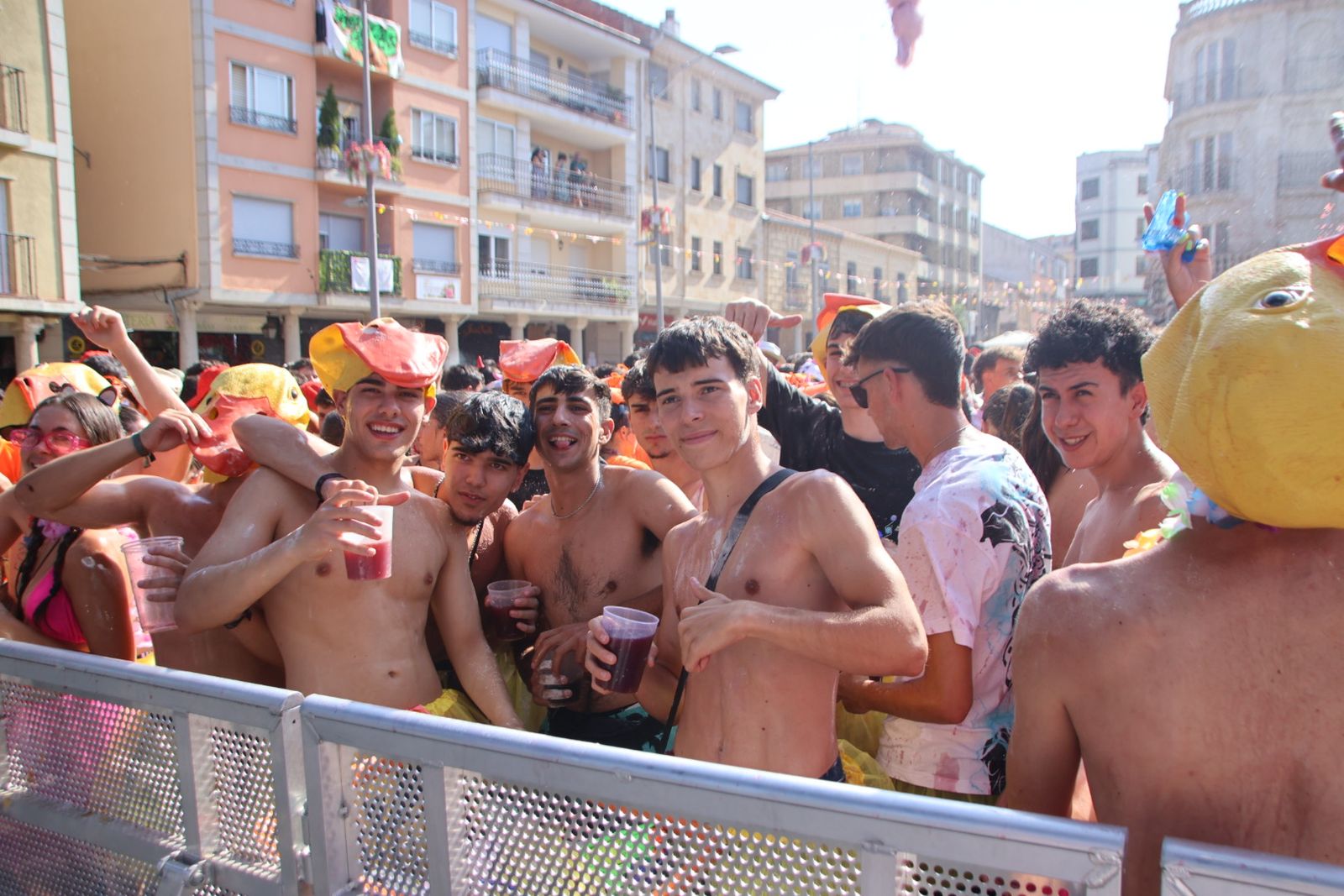 Chupinazo en Guijuelo