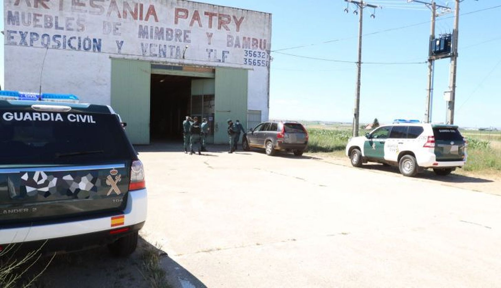 Operación Guardia Civil en Villoruela (1)