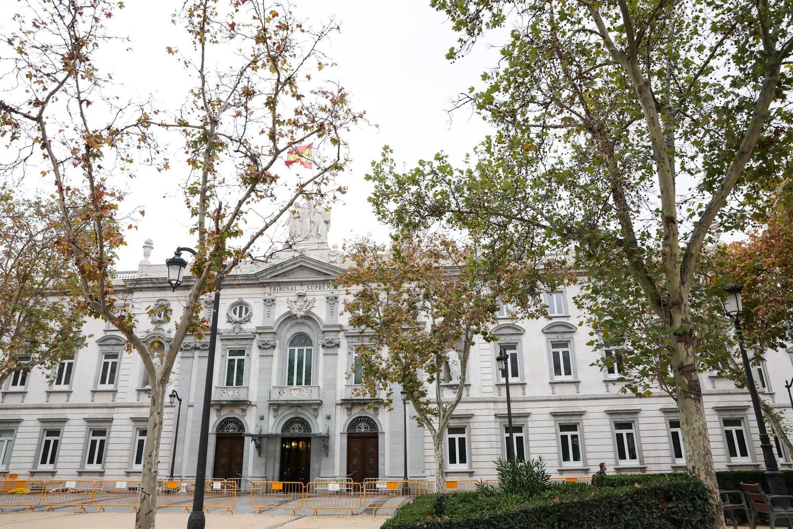 Fachada del edificio del Tribunal Supremo. EP