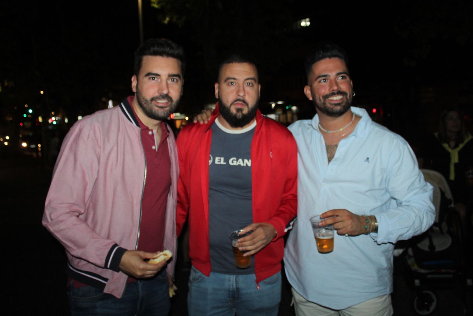 Ambiente en la Feria de Día en la tarde de este viernes