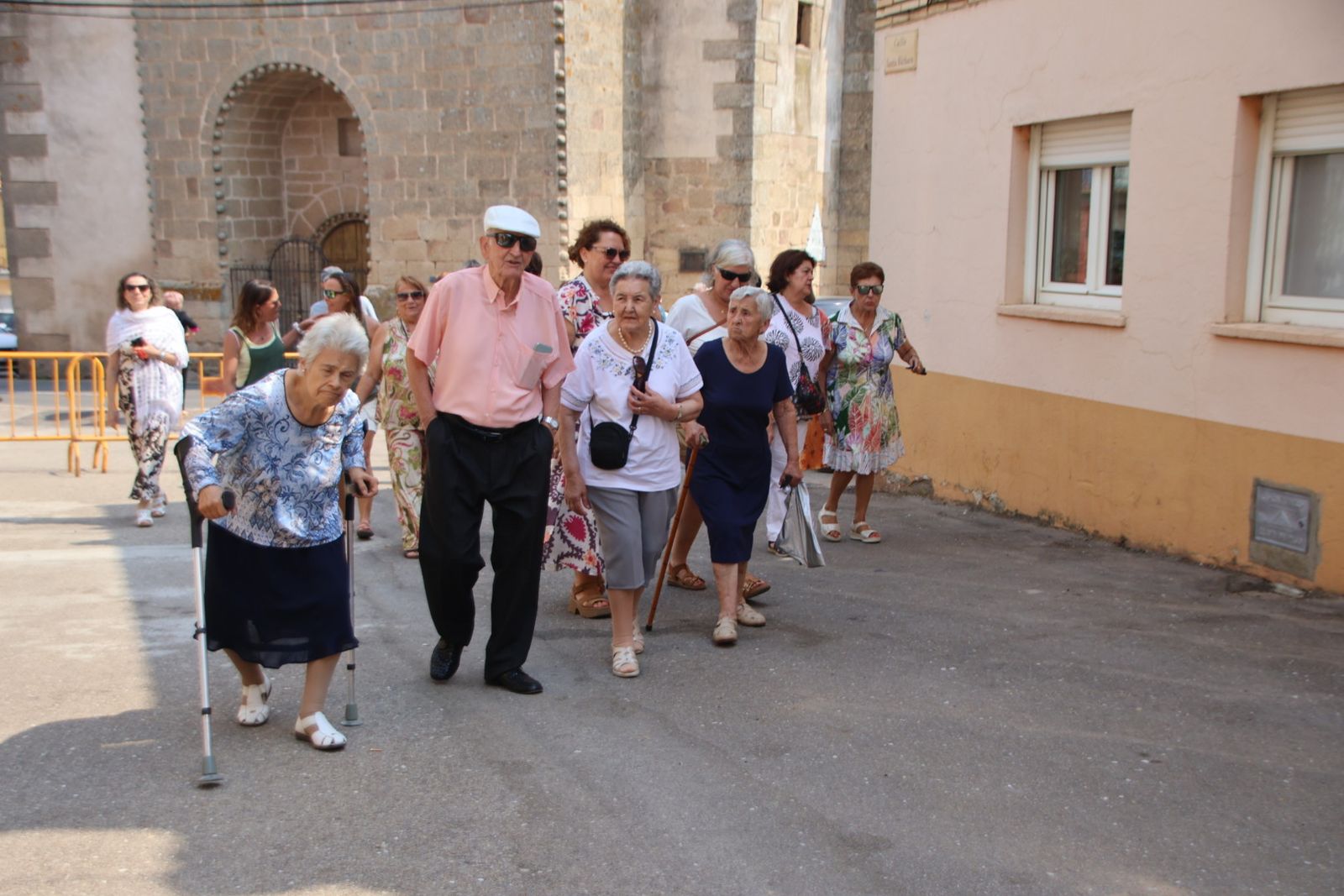 Masueco misa y procesión en honor a San Bernardo