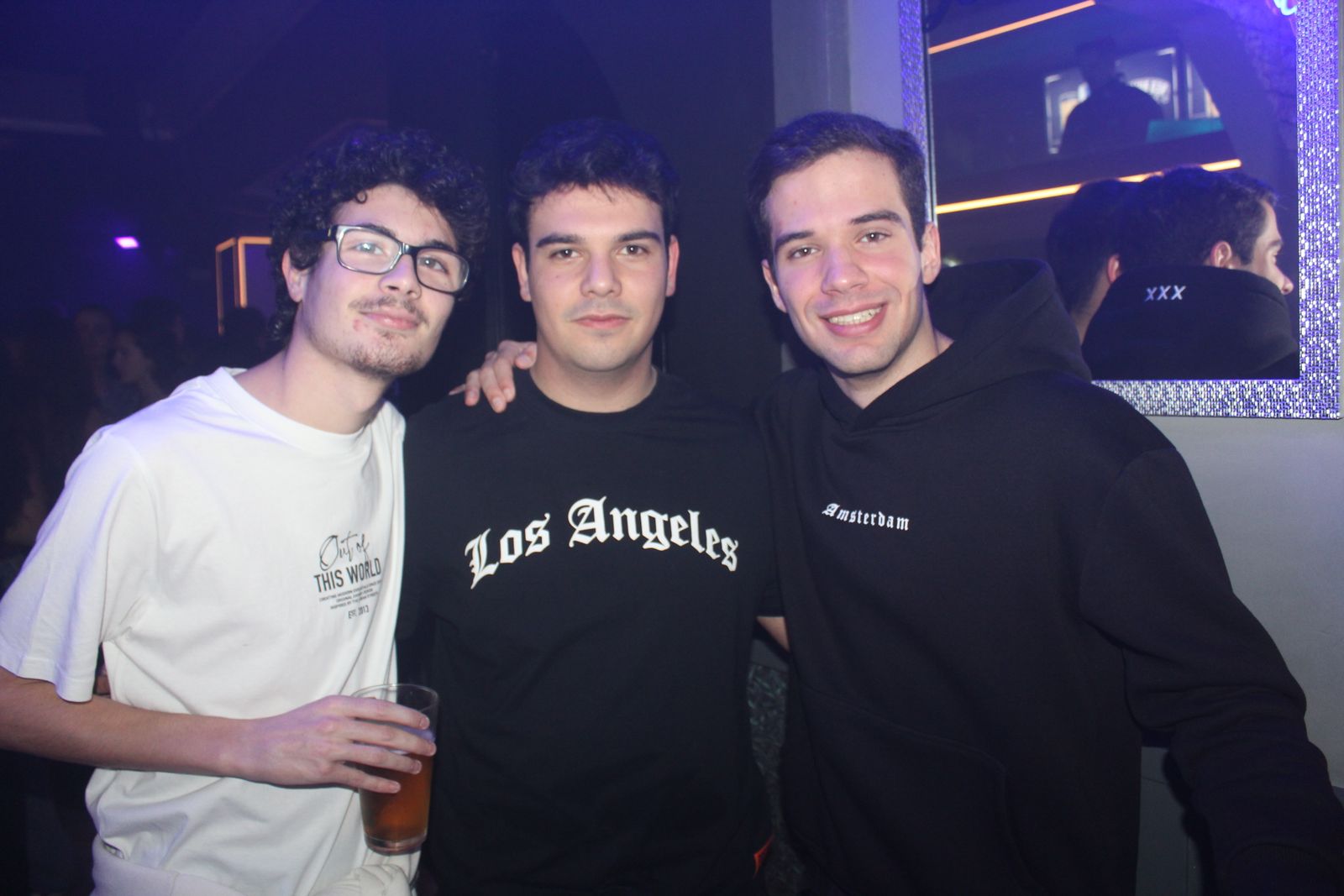 Salamanca de noche, jueves 5 de febrero