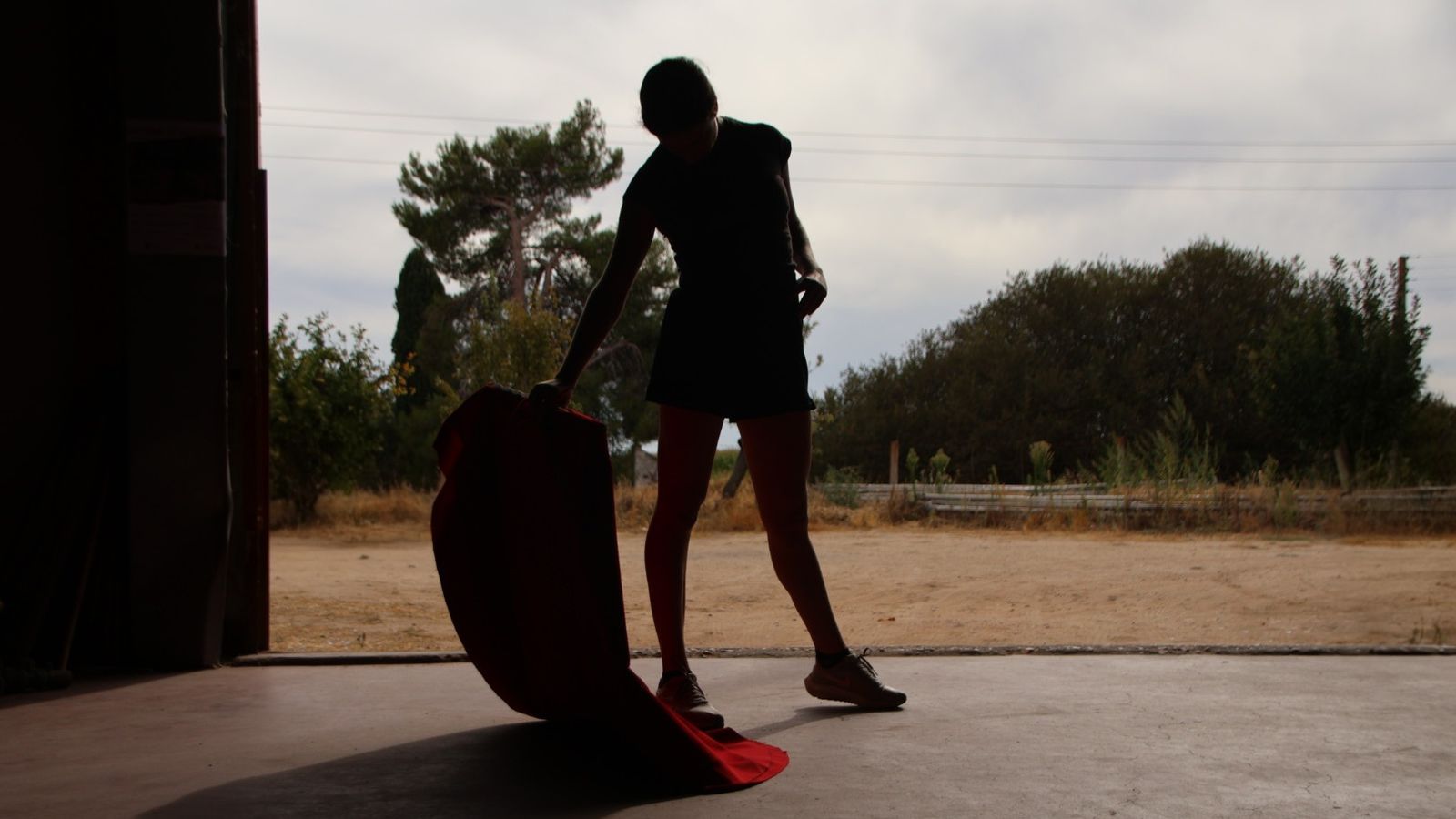 Raquel Martín antes de su paseíllo en la feria de Salamanca